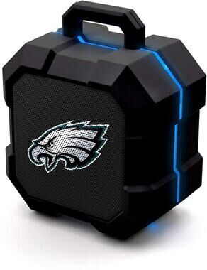 NFL Philadelphia Eagles Speaker Wireless Bluetooth Shockbox LED  Portable New